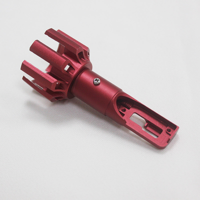 Anodizing Red Aluminum CNC Machining Parts