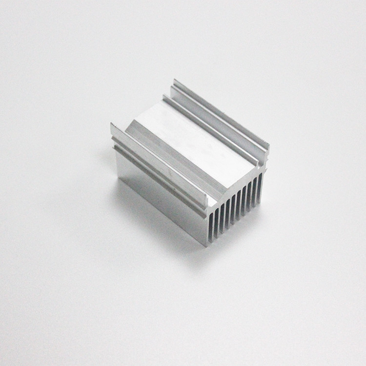 Aodizing Clear ISO9001 Extrusion Aluminum Profile Heat Sink For CNC Machine